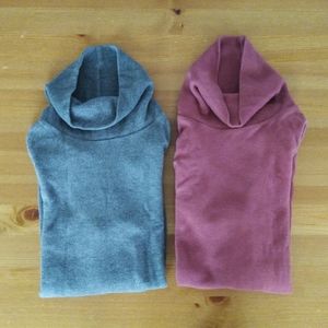 Uniqlo Fleece Turtleneck Sweaters